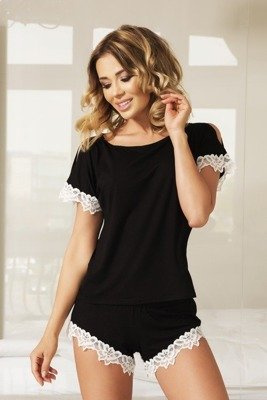 Delos Damen-Pyjama-Set Kalimo - schwarz