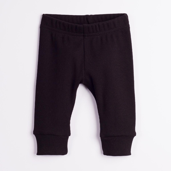 228023 Nicol FARMA Babyhose schwarz, gerippt, elastisch