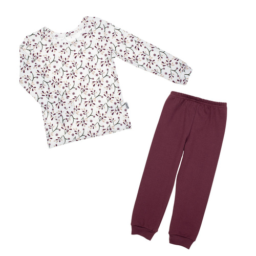 217036 Alisa Nicol Pyjama für Mädchen – lange Ärmel, Baumwolle