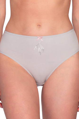 Lama L-120BI-106 Damen Bikini-Slips 3er-Pack aus Baumwolle in Pastellfarben