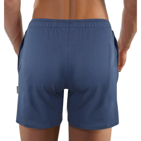 Milo 2 Sesto Senso kurze Pyjamahose, glatte Jeans