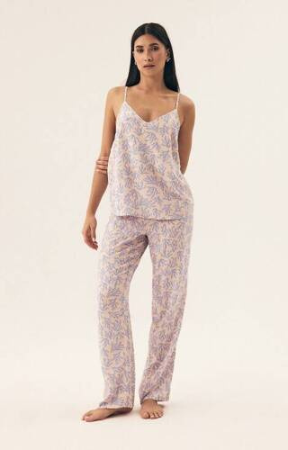 42665 Nadar Henderson Damenpyjama – Hellblau