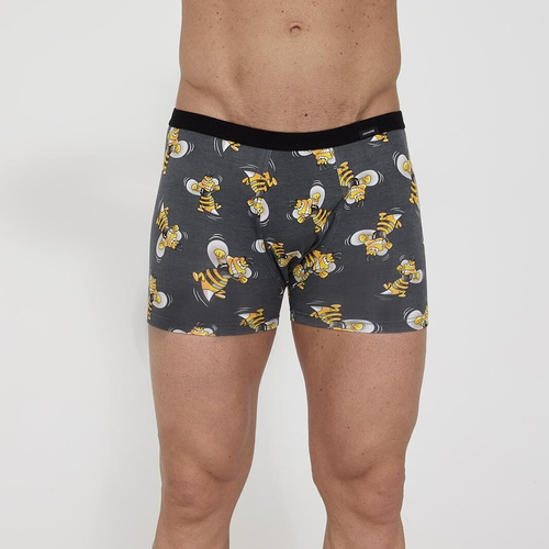 Cornette Tattoo 280/254 Homel – Baumwoll Herren-Boxershorts grafit