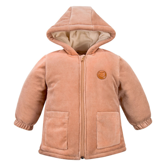 Beary Cool Eevi Winterjacke – Beige, Kinder, mit Kapuze