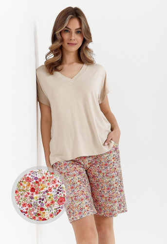 456 Cana Damenpyjama – Beige
