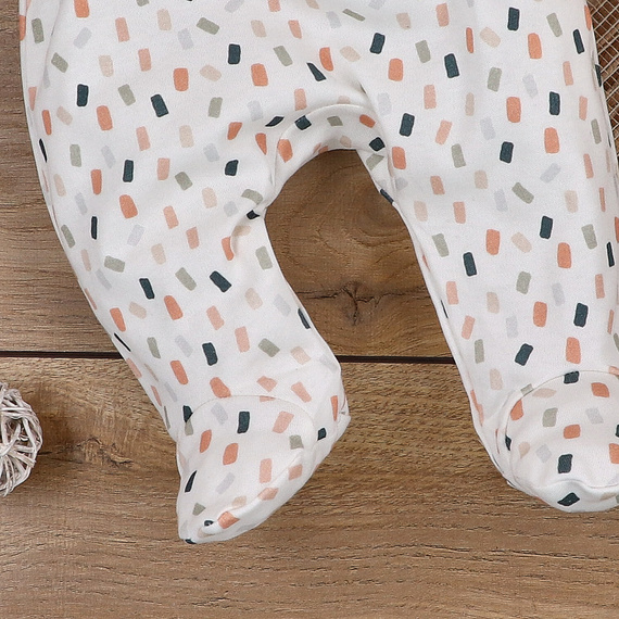 ABN-5331/KRE Nini Schlafanzüge aus Bio-Baumwolle, Creme