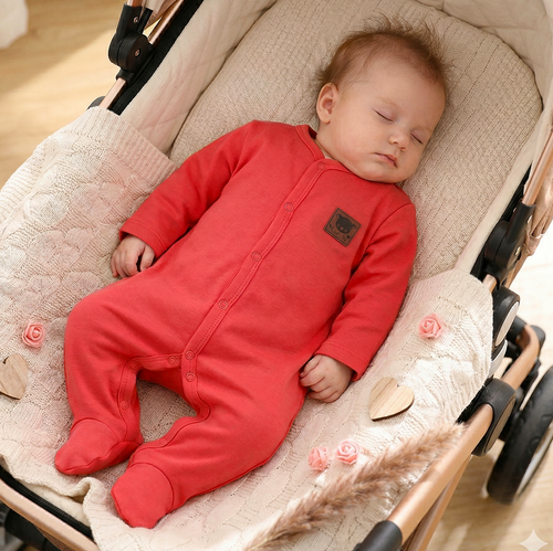 Baby-Strampler Nini Sweet Koala 100% Bio-Baumwolle für Neugeborene