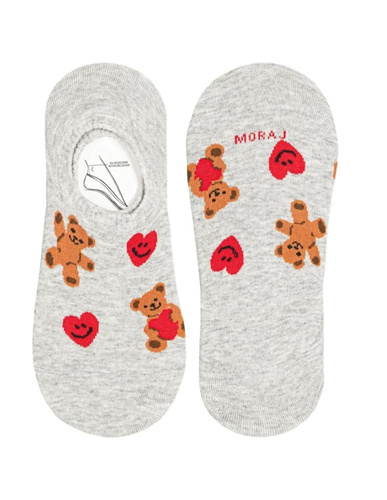 Damen Ballerinas Moraj CDB200-140 Bequeme Ballerinas mit Silikonferse und Flachen Nähten