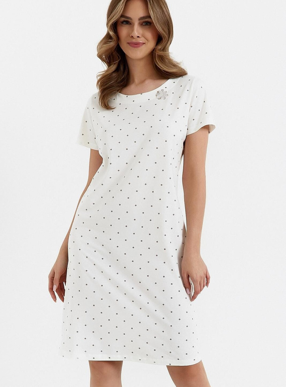 441 Cana Nachthemd – Ecru