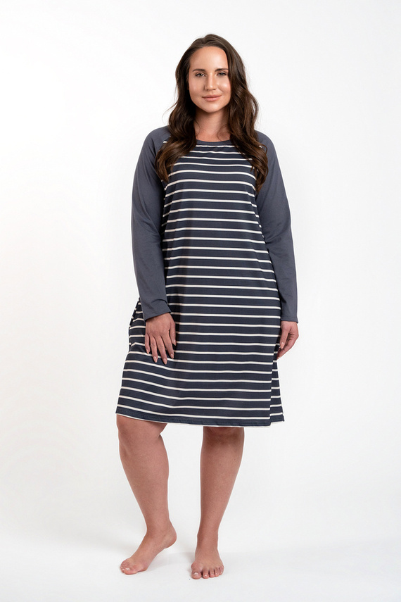 Oda Nachthemd Italian Fashion - Graphitdruck