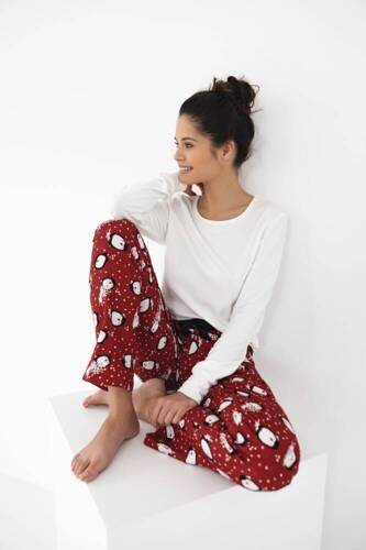 Sensis Honora Damenpyjama - cremerot