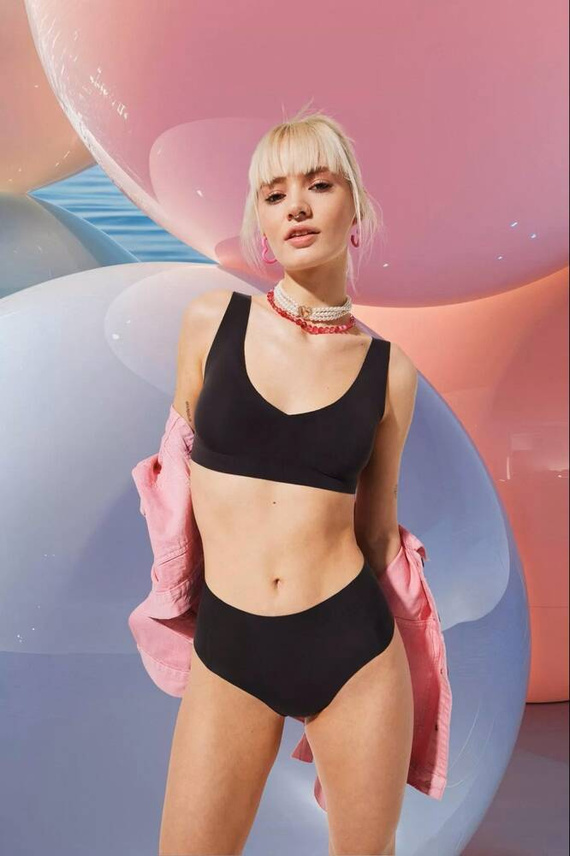 Zero Feel 2.0 High Waist Damenhöschen Sloggi - schwarz