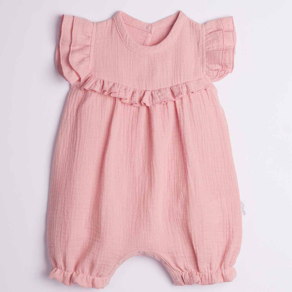 Nicol 224226 Musselin Babystrampler aus Baumwolle, leicht für den Sommer