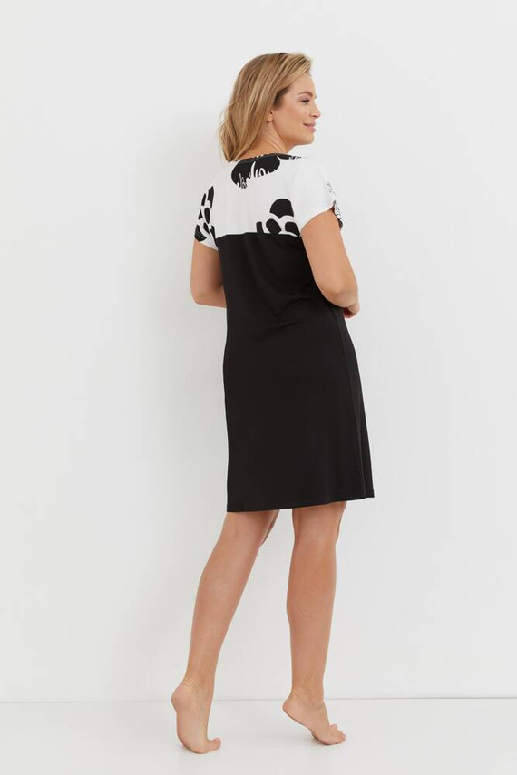 742 Elle Forex Nachthemd - schwarz