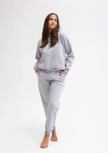 Randi Dkaren Damen-Trainingsanzug-Set – Grau