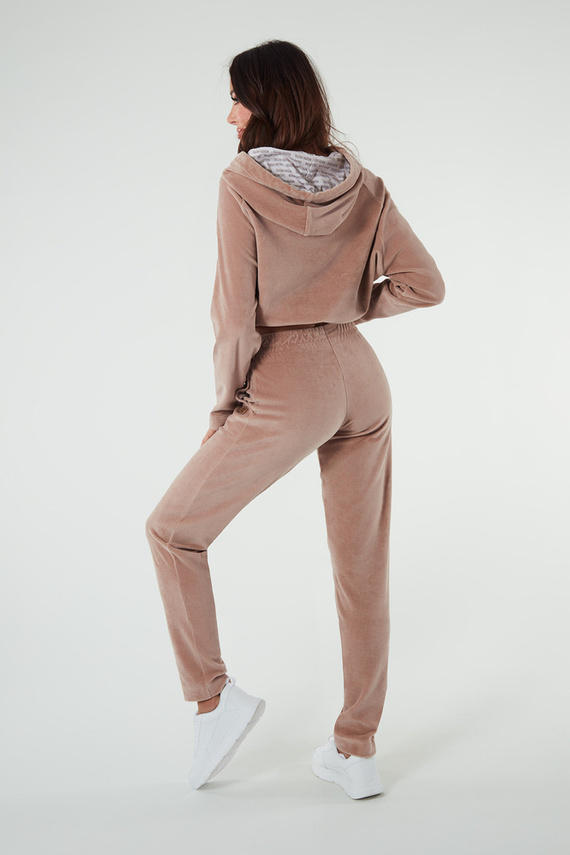 Roda Damen-Sweatpants Italian Fashion - beige