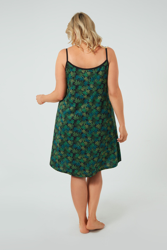 Chill Nachthemd, schmaler Träger Italian Fashion - Druck