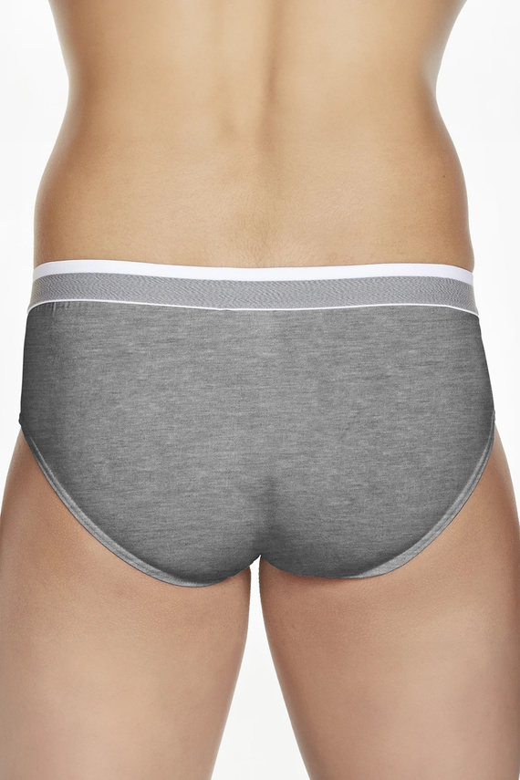 PCU 402 Pierre Cardin grau – klassischer Herren-Baumwoll-Slip, bequem für jeden Tag