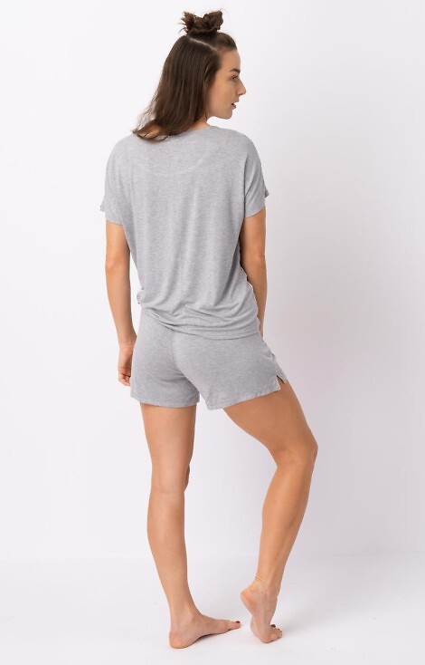 LNS 544 Key Damen-Pyjama – Grau