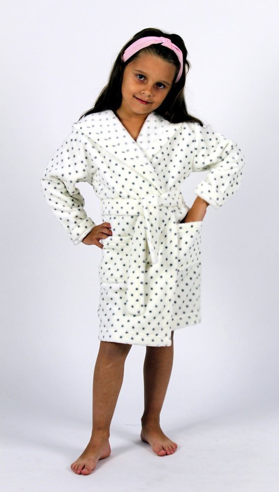 367 Melanie Forex Kinder Bademantel - ecru