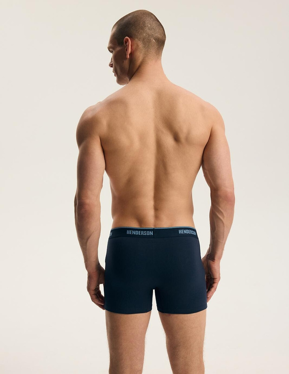Henderson 44515 Brex2 Herren Boxershorts 2er-Pack Baumwolle mit breitem Logo-Bund