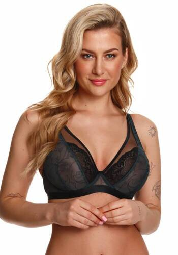 2415 Lupoline-grüner weicher Bralette-BH