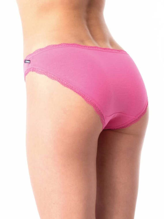 LPR 535 A'2 Damen-Slips 2er-Pack Key, Marineblau, Rosa