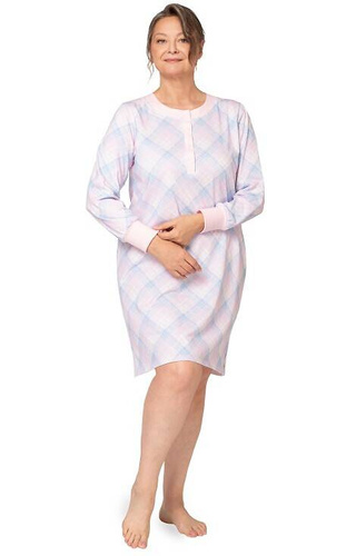 257 Agata III Interlock Martel Nachthemd – Rosa