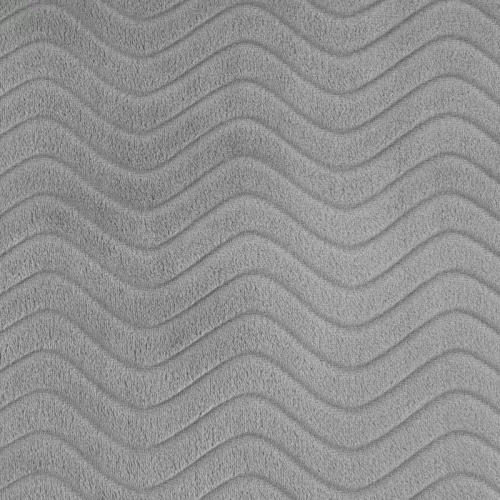 Emma Blanket Tagesdecke mit Fransen, Eurocurtains, Silber