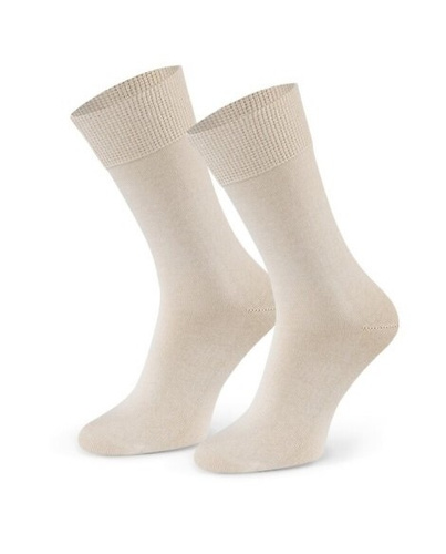 Art.200 Steven Natursocken – Herren, 100 % Baumwolle, glatt