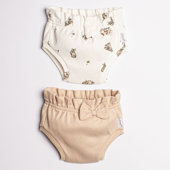Nicol 221087 Bloomers für Babys 2er-Pack Baumwolle Oeko-Tex