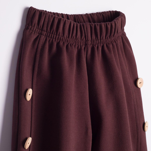 226277 Nicol HANIA Mädchen Aladinhose dunkelbraun Baumwolle