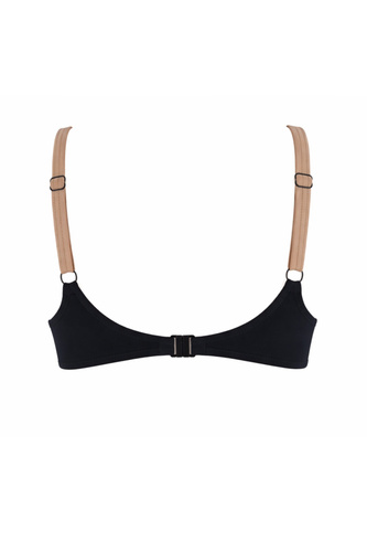 Mediolano Dorato 20001 Bikini Oberteil Full Cup dunkelblau elegant