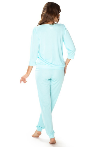 86665 Izabell Damen-Trainingsanzug Möwe türkis