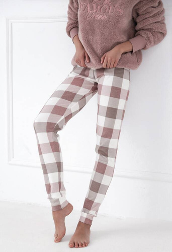 Kaycee Damen Schlafanzug Sensis Interlock - puderrosa