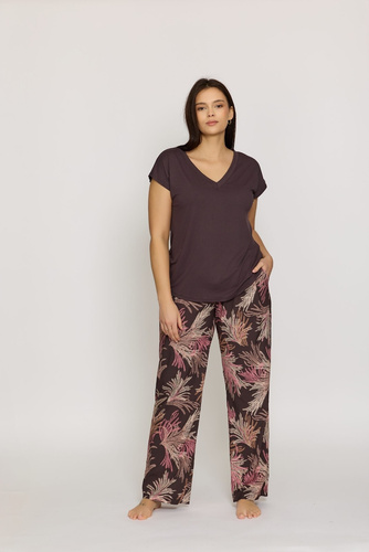 Pyjamahose Mila PDX1 Nipplex – Viskose, Taschen, bequemer Sitz