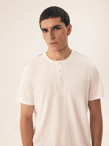 42790 Optima Henderson Herrenpyjama – Creme