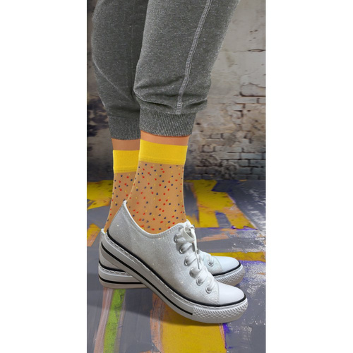 Sesto Senso Damen Nylonsocken, Beige