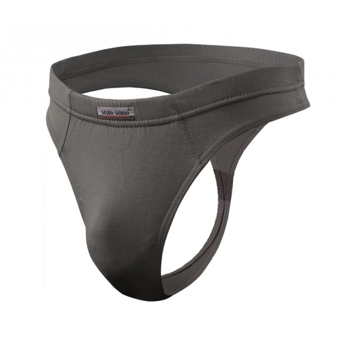 STM02 Sesto Senso Herren-Tanga, Graphit