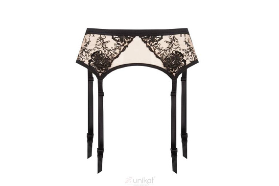 Saskia Unique schwarzer Strumpfgürtel