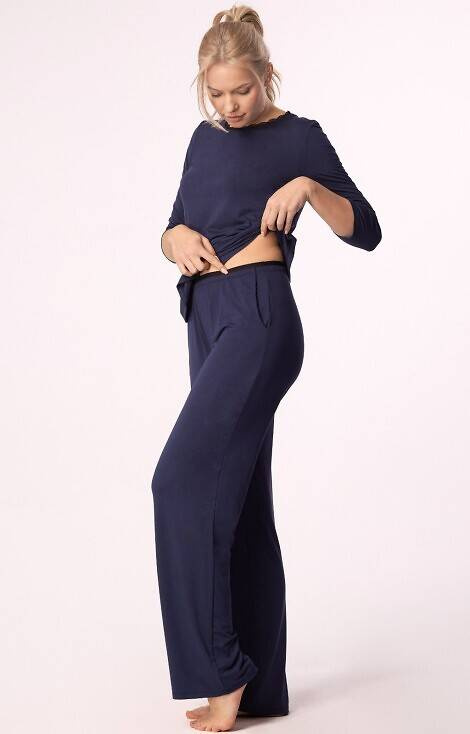 Margot Mix&Match Nipplex Pyjamahose – Marineblau