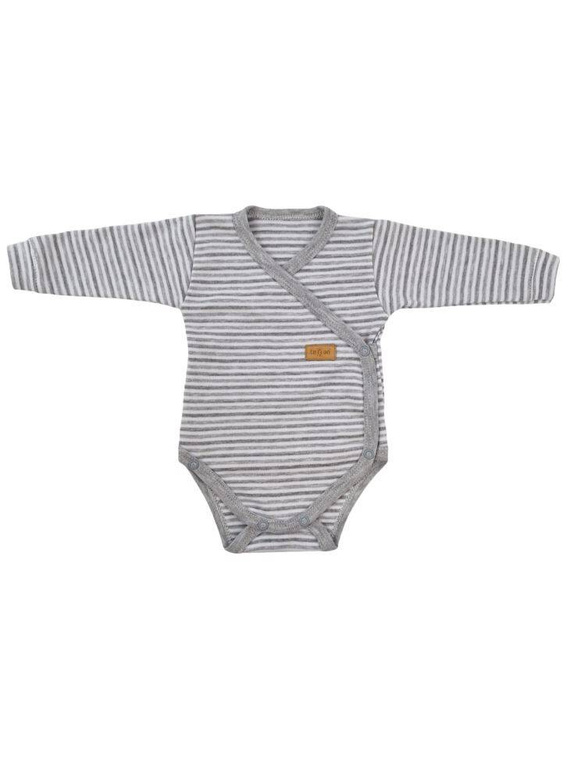 Langarm-Body „Lines“ Terjan – grau