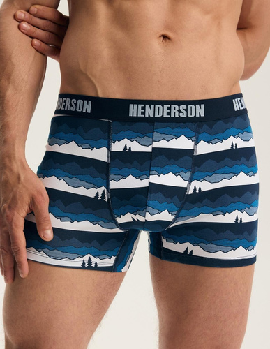 Henderson 45477 Frost Herren Boxershorts 2er-Pack aus Baumwolle mit breitem Logo-Bund