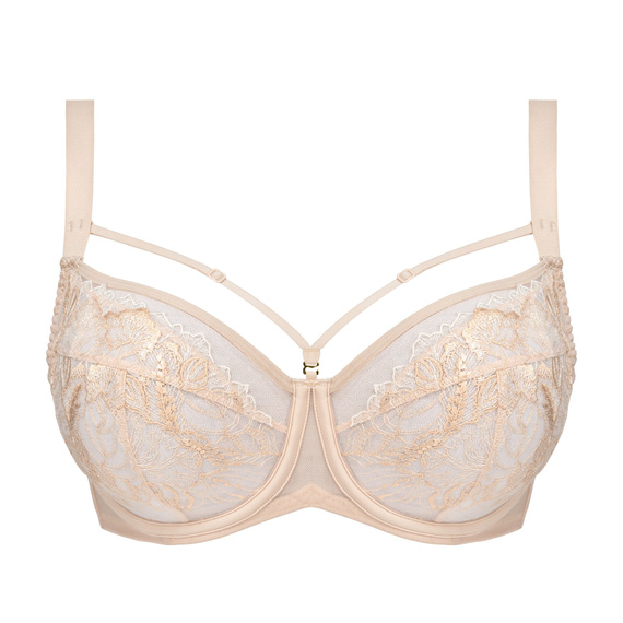 Silja Unique Beige Soft-BH – weich mit dekorativen Trägern, elegant und bequem