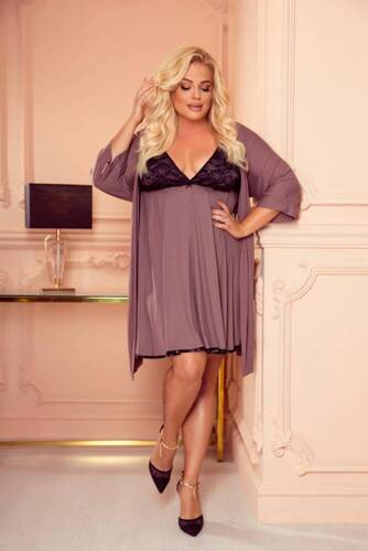 713 Cloche Forex Nachthemd - mocca