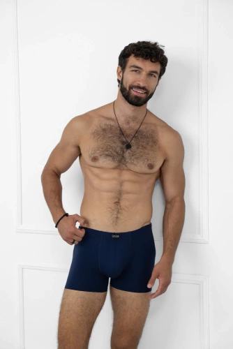 Apollo Herren Boxershorts Italian Fashion - navy blau