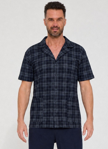 Herren-Pyjama Cornette 318/63 100% Baumwolle Kurzarm Langhose