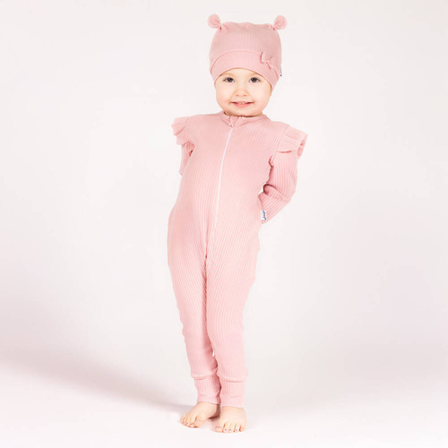 213032 Nelly Nicol Strampler ohne Füße – rosa