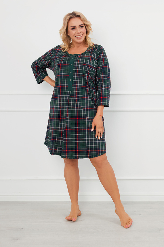 Foggia ungeknöpftes Nachthemd Italienische Mode - Druck