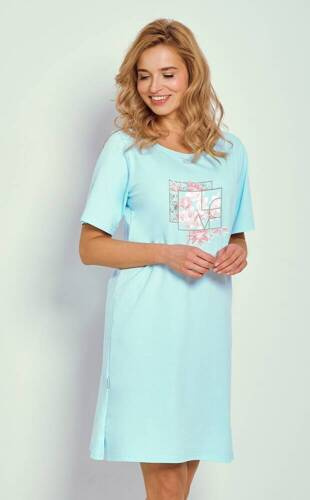 3327 Isla Damenshirt Taro türkis